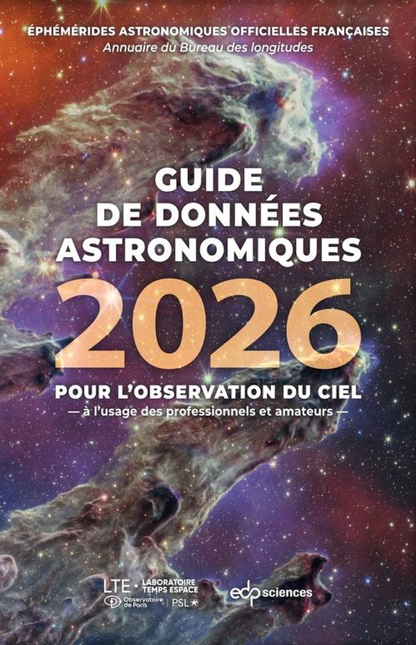 Guide des données astronomique. Pour l'observation du ciel.