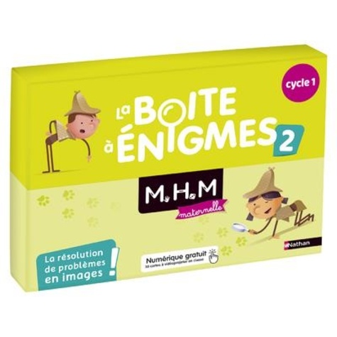 La boite à énigmes n°2 - Cycle 1. MHM maternelle