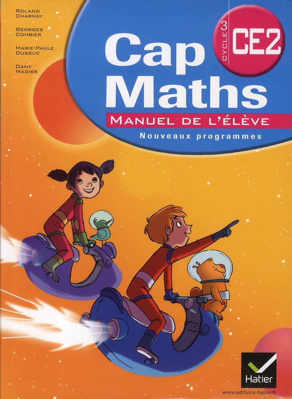 Cap Maths CE2. Manuel de l'élève avec le Dico Maths