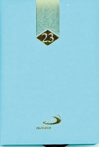 Agenda Médiaspaul 2023 couleur vert clair