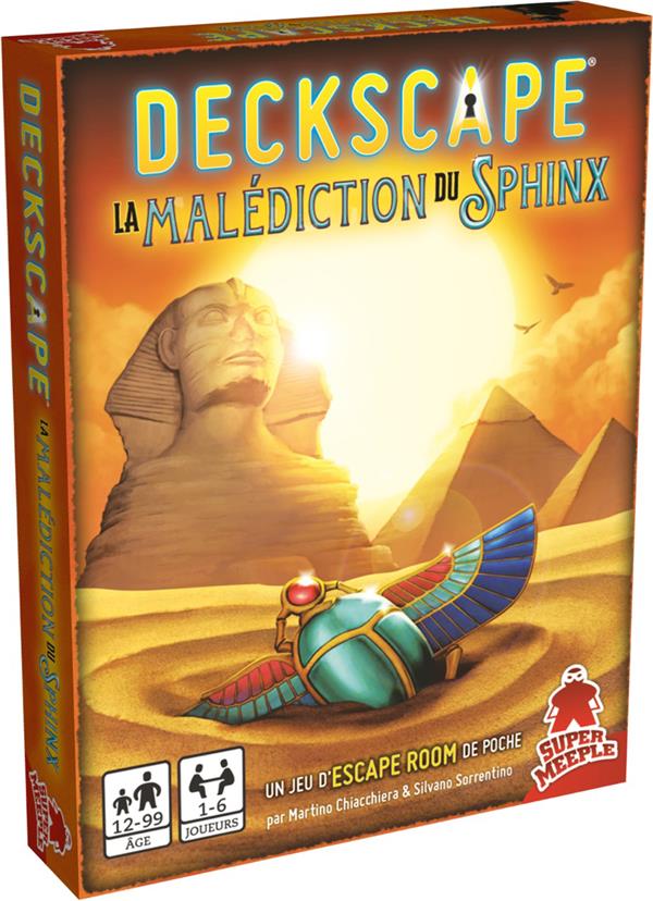 LA MALEDICTION DU SPHINX - VOL06 - DECKSCAPE