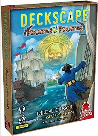 PIRATES VS PIRATES - L'ILE AU TRESOR - VOL08 - DECKSCAPE