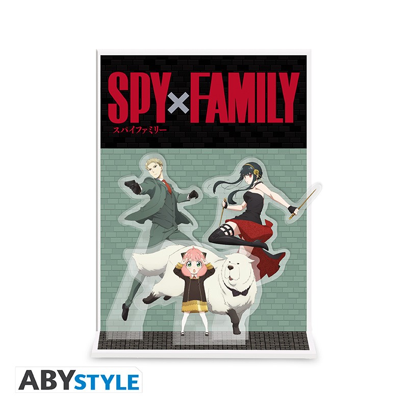 Spy x Family - Diorama Acryl : Prêt pour l'action !