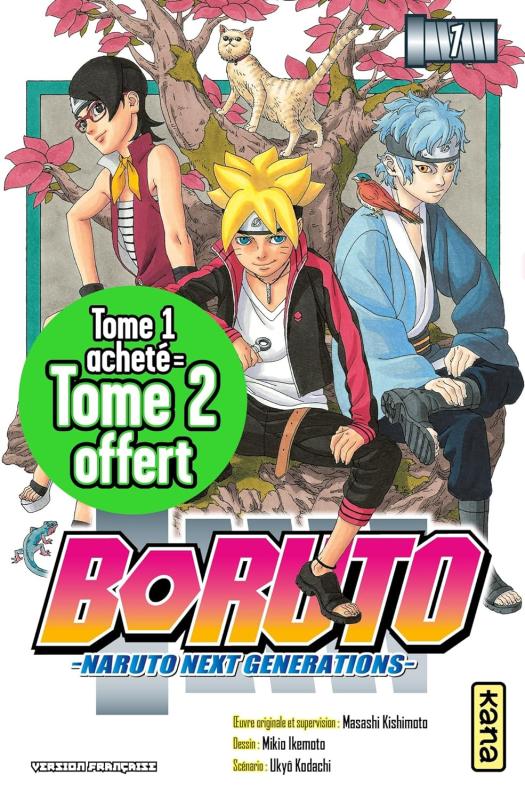 Boruto - Naruto Next Generations - Pack 2 tomes pour le prix de 1 : Tomes 1 et 2