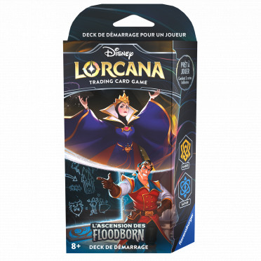 DISNEY LORCANA - L'ASCENSION DES FLOODBORN - DECK DE DEMARRAGE - REINE
