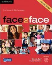 FACE2FACE SECOND EDITION STUDENT'S BOOK WITH DVD-ROM ELEMENTARY