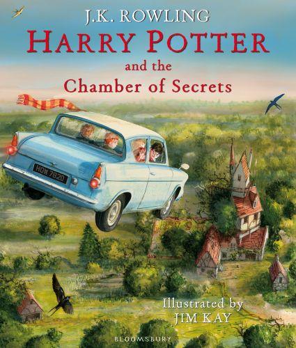 HARRY POTTER AND THE CHAMBER OF SECRETS, J.K. ROWLING & JIM KAY - ILLUSTRATED EDITION
