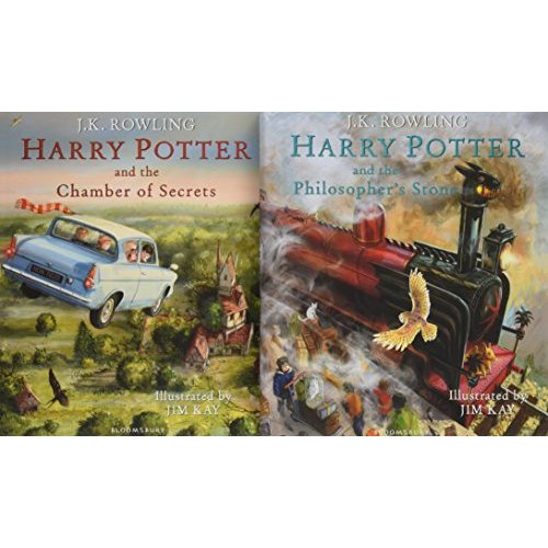 HARRY POTTER - ILLUSTRATED BOX SET, J.K. ROWLING & JIM KAY -