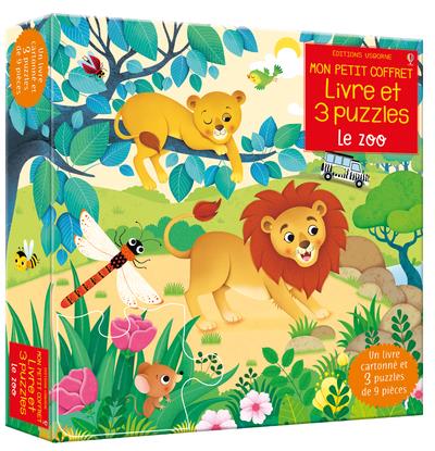 Le zoo. Avec un livre cartonné et 3 puzzles de 9 pièces