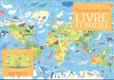 Les animaux du monde. Livre et puzzle