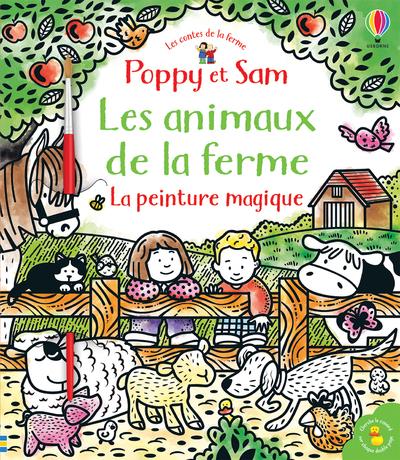 Les animaux de la ferme. La peinture magique