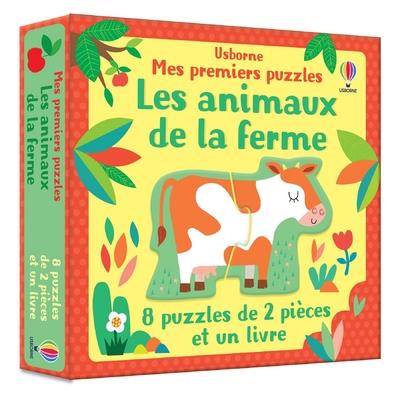 Les animaux de la ferme. Avec 8 puzzles de 2 pièces