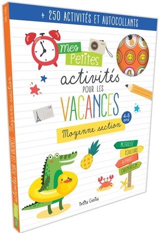 Mes petites activités pour les vacances moyenne section
