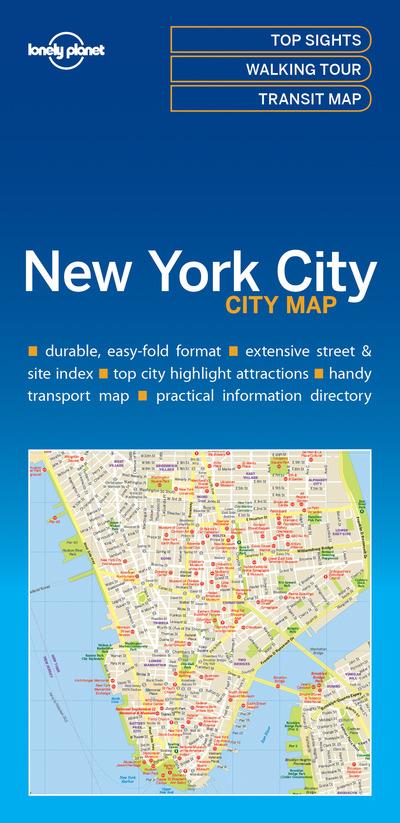 NEW YORK CITY MAP 1ED -ANGLAIS-