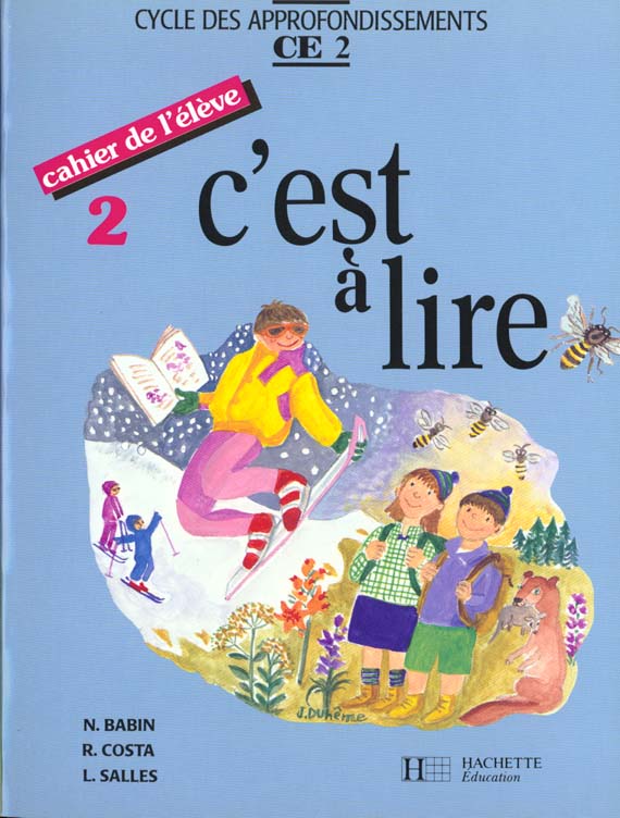 C'est à lire CE2. Cahier de l'élève 2. Edition 1992