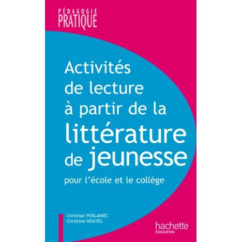 Activités de lecture à partir de la littérature de jeunesse