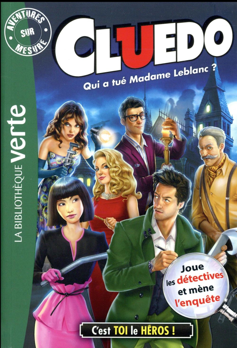 Aventures sur mesure - Cluedo Tome 13 : Qui a tué Madame Leblanc ?