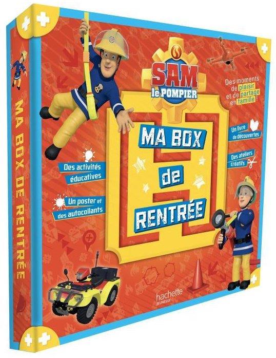Ma box de rentrée Sam le pompier. Avec 1 poster, 1 livre de découvertes, 1 livre d'activités, 1 livr