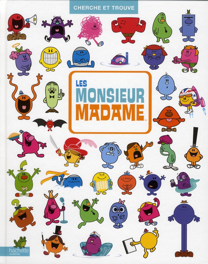 Les Monsieur Madame. Cherche et trouve