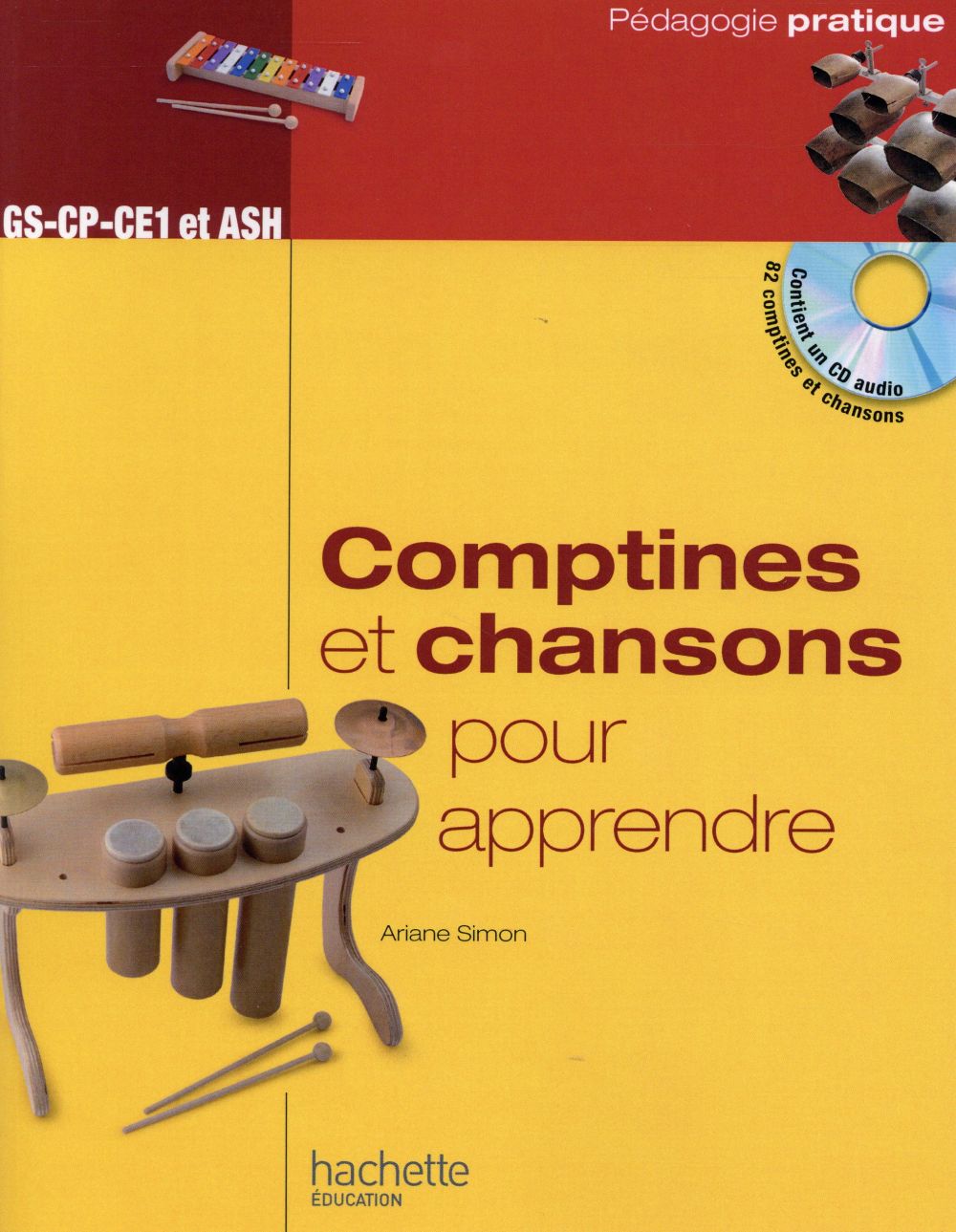 Comptines et chansons pour apprendre. Avec 1 CD audio
