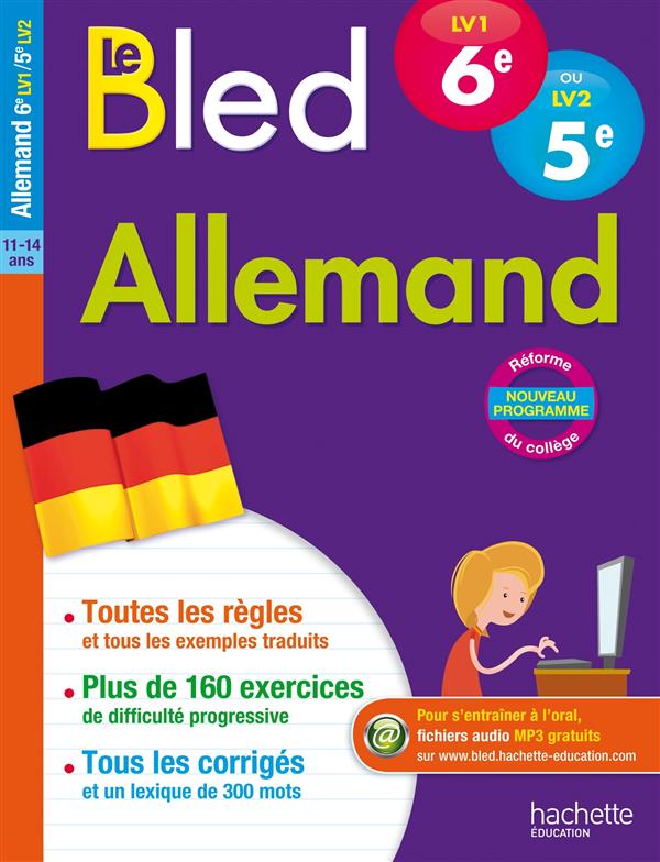 Allemand 6e LV1 ou 5e LV2 Le Bled. Edition 2016