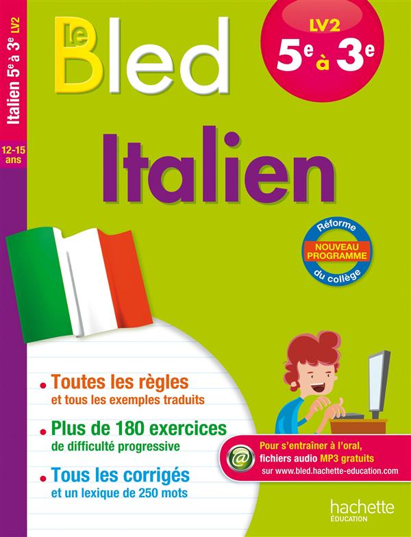 Le Bled italien LV2 5e à 3e