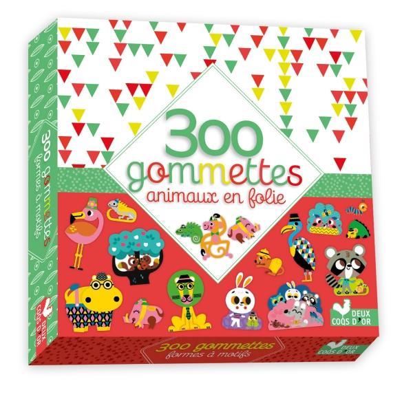 300 gommettes Animaux en folie