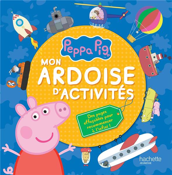 Mon ardoise d'activités Peppa Pig. Avec un feutre effaçable