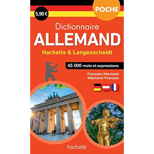 Dictionnaire allemand Hachette Langenscheidt. Français-allemand, allemand-français