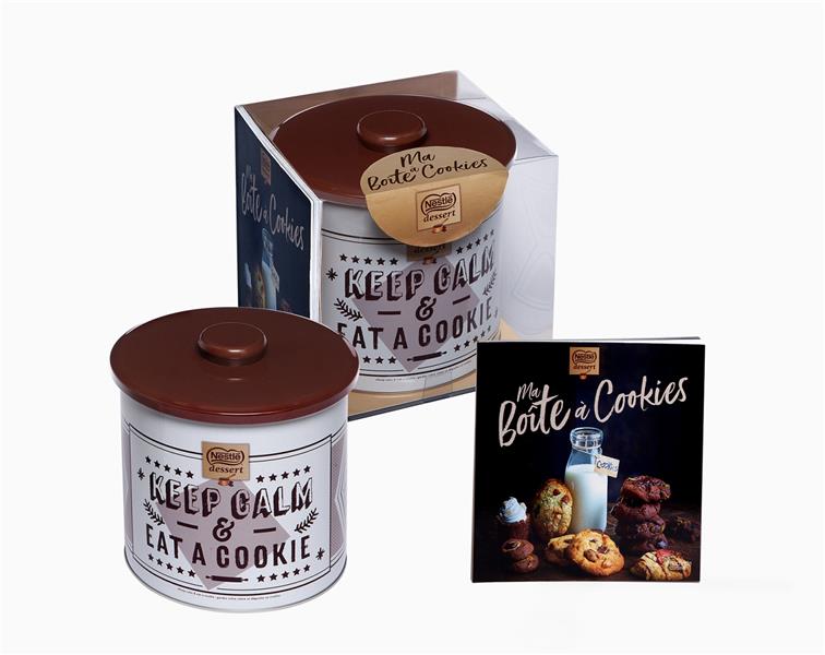 Ma boîte à cookies Nestlé dessert