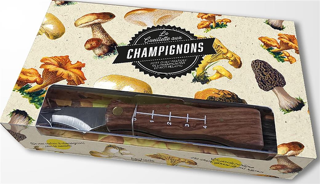 La cueillette aux champignons. Petit guide pratique des champignons de nos régions. Avec 1 couteau à