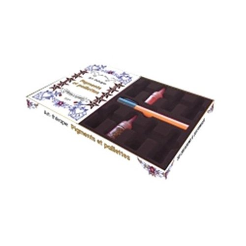 Pigments et paillettes