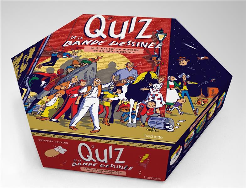 Le quiz de la bande dessinée. Le 9e art sur un plateau et en 600 questions