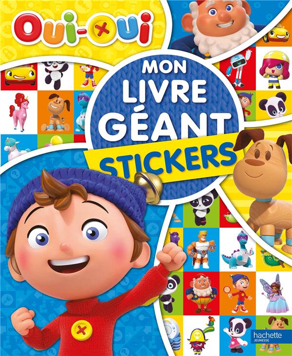 Mon livre géant stickers Oui-Oui
