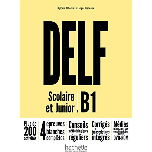 DELF scolaire et junior B1. Avec 1 DVD