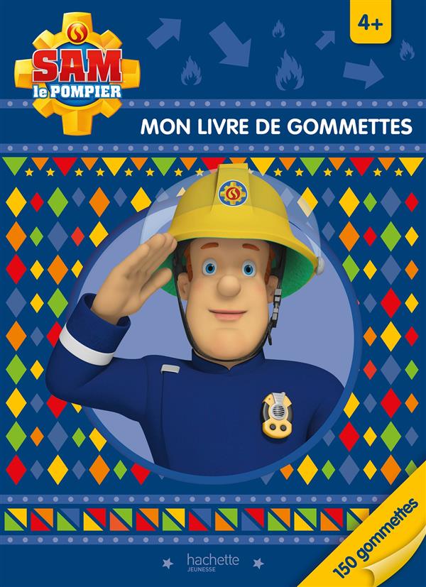 Mon livre de gommettes Sam le pompier 4