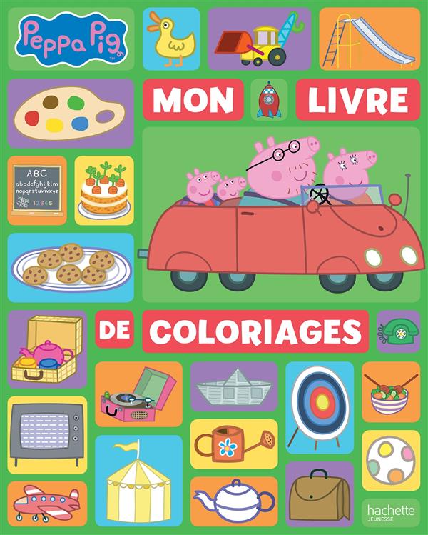 Mon livre de coloriages. Peppa Pig
