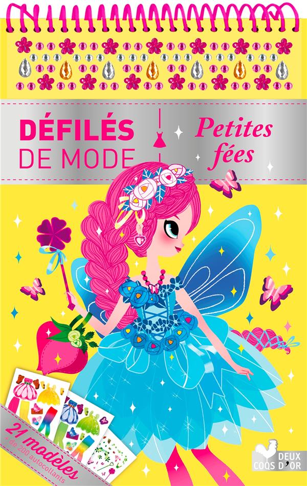 Petites fées. 21 modèles et de 200 autocollants