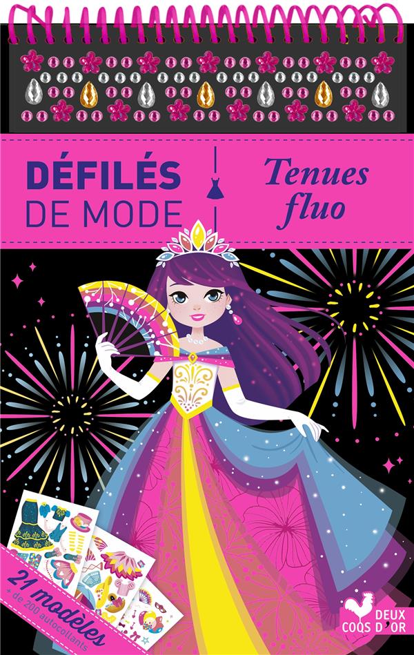 Tenues fluo. 21 modèles et de 200 autocollants