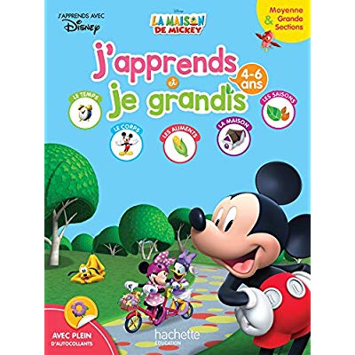 J'apprends et je grandis MS-GS Mickey