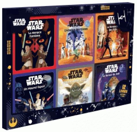 Star Wars. Coffret 12 livres d'histoires et jeux