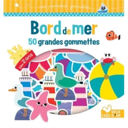 Bord de mer. 50 grandes gommettes