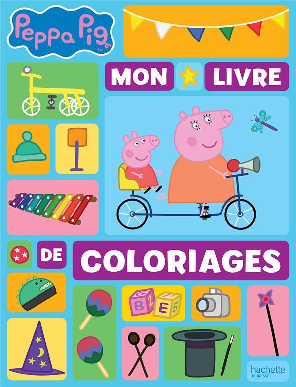 Mon livre de coloriages Peppa Pig