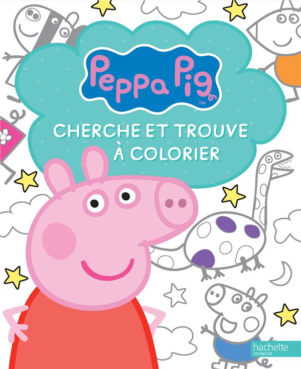 Cherche et trouve à colorier Peppa Pig