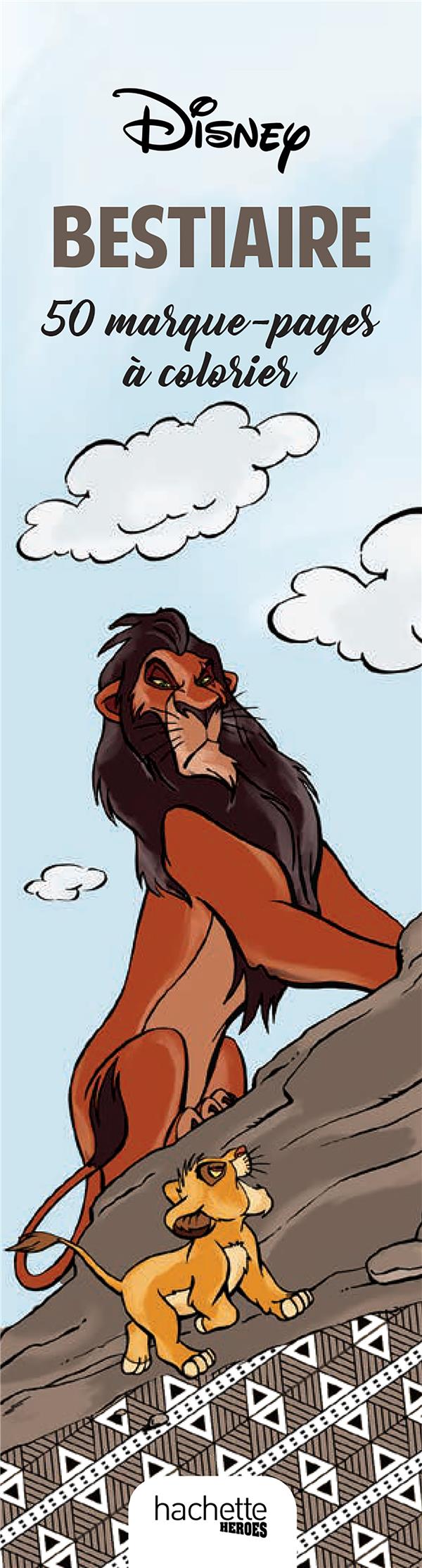 MARQUE PAGES BESTIAIRE DISNEY