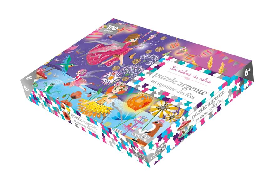 PUZZLE ARGENTE AU ROYAUME DES FEES - 100 PIECES