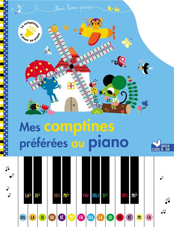 Mes comptines préférées au piano