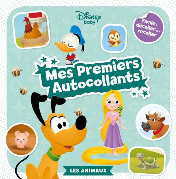 Mes premiers autocollants Disney Baby. Les animaux