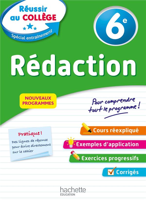 Rédaction 6e. Edition 2019