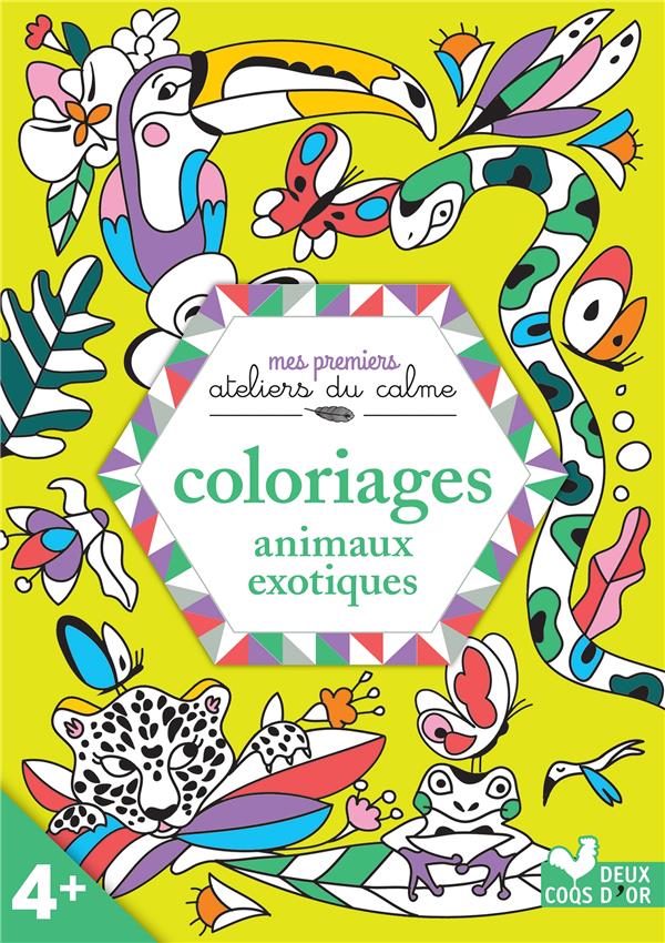 Coloriages animaux exotiques